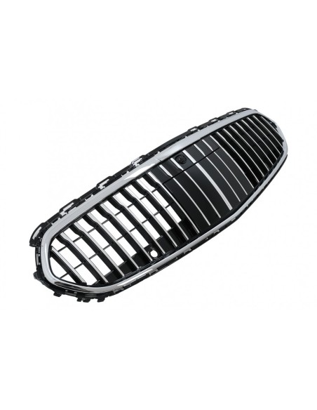 Griglia anteriore per Mercedes Classe C W6 Berlina S6 T-Modell (21-Up) Design verticale Chrome