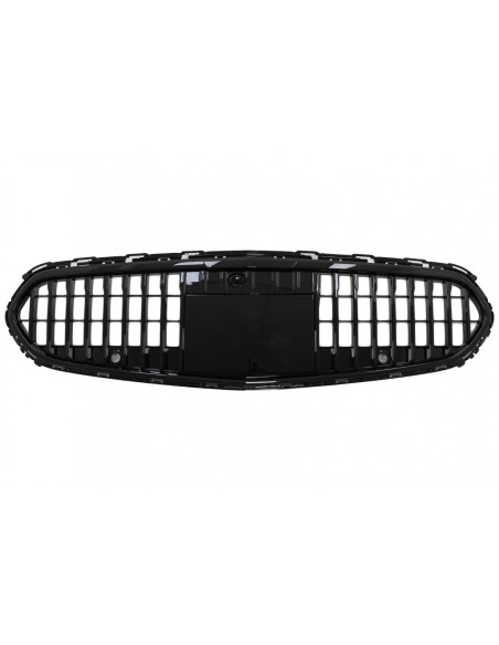 Griglia anteriore per Mercedes Classe C W6 Berlina S6 T-Modell (21-Up) Design verticale Nero