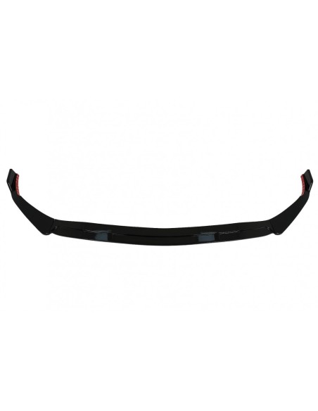 Paraurti anteriore Spoiler Lip per Mercedes C-Class W6 S6 Sport Line (21-Up) Piano Nero