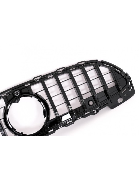 Griglia anteriore per Mercedes Classe C W6 Berlina S6 T-Modell (21-Up) GT-R Panamericana Design Nero