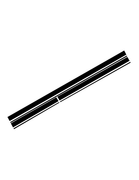 Set Adesivo Nero opaco superiore del cofano del tetto e portellone per MERCEDES CLA W117 C117 X117 (13-16) Classe A W176 (12-18)