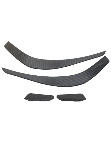Paraurti anteriore Splitter alette Aero per MERCEDES Benz CLA W117 C117 X117 (13-16) CLA45 A-Design Carbon Film Coating