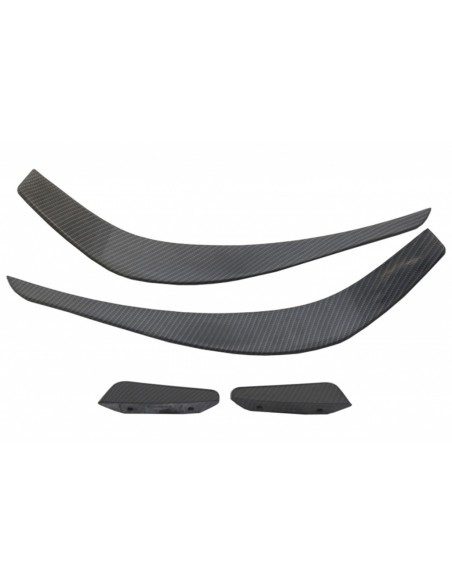 Separatori paraurti alette Aero Side Vent Canards per Mercedes Benz CLA W117 C117 X117 (13-16) CLA45 A-Design Carbon Film
