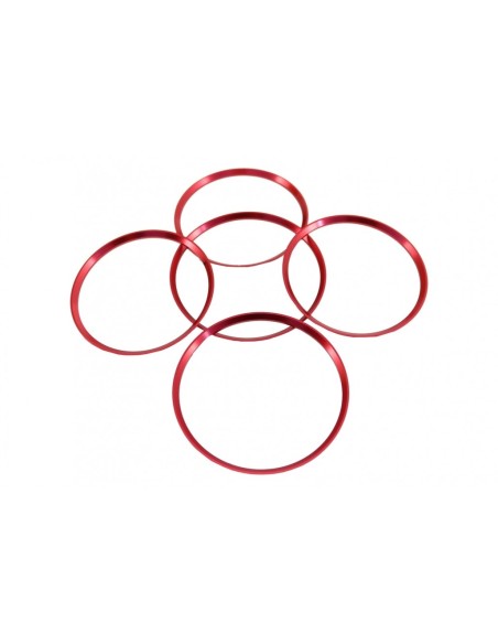 Ring Frame Ventilazione Rosso per Mercedes A Classe W176 B Classe W246 CLA Classe C117 GLA Classe X156