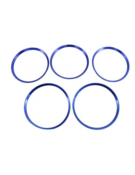 Ring Frame Ventilazione Blu per Mercedes A Classe W176 B Classe W246 CLA Classe C117 e GLA Classe X156