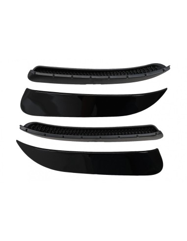 Paraurti posteriore Splitter alette di sfiato laterali Flics per Mercedes CLA W117 C117 X117 (13-18) CLA45 Design