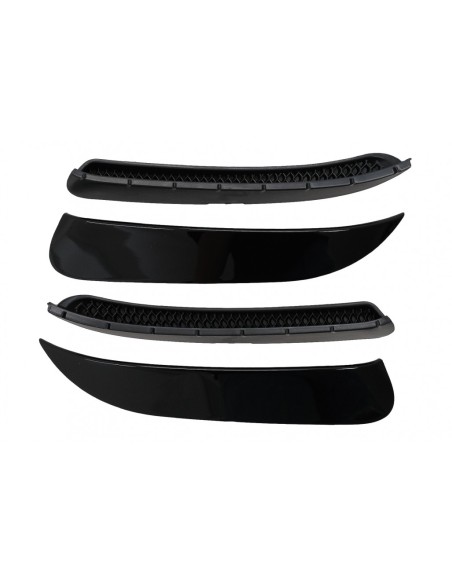 Paraurti posteriore Splitter alette di sfiato laterali Flics per Mercedes CLA W117 C117 X117 (13-18) CLA45 Design