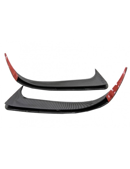 Alette laterali per paraurti posteriori Flips per MERCEDES CLA W117 (14-18) Carbon Edition