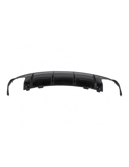 Paraurti posteriore diffusore d'aria w/ scarico per Mercedes CLA W117 X117 tiro freno (13-18) Facelift CLA45 Look nero