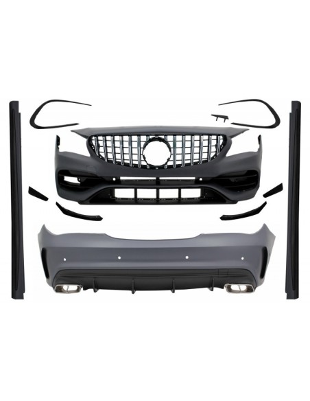 Kit completo per Mercedes CLA W117 C117 (13-18) Frontalino Design CLA45
