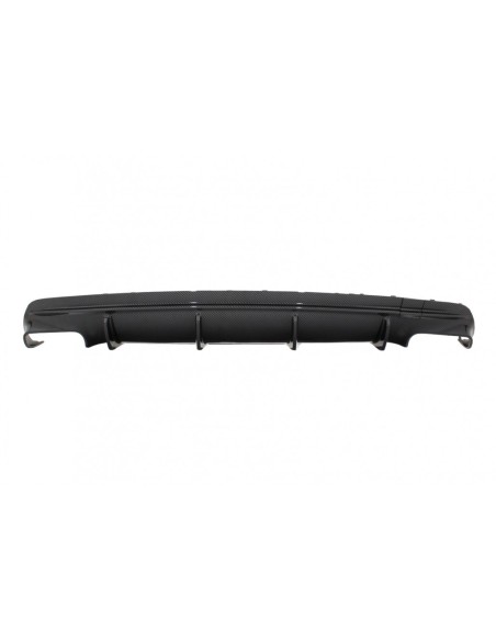 Paraurti posteriore Diffusore d'aria per Mercedes W117 CLA (13-18) Facelift CLA45 Look Carbon