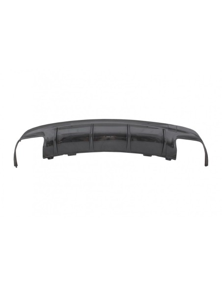 Paraurti posteriore diffusore d'aria w/ scarico cromo per Mercedes CLA W117 (13-18) Facelift CLA45 Carbon Design