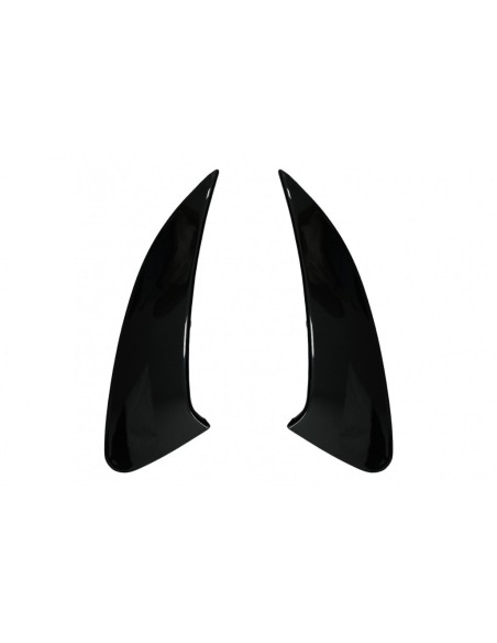 Paraurti posteriore Flics alette laterali per Mercedes CLA tiro freno X118 CLA Coupé C118 (19-up) pianoforte nero CLA 45S Design