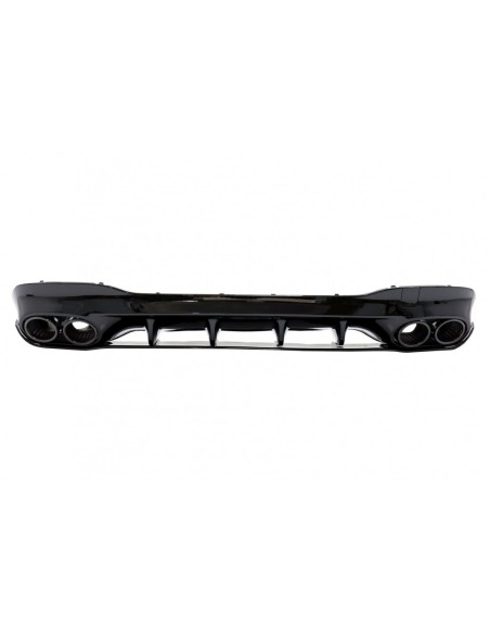 Diffusore posteriore e punte di scarico per Mercedes CLA X118 Shooting Brake C118 Coupe Sport Line (19-up)