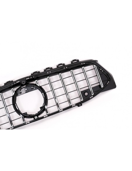 Griglia anteriore per Mercedes CLA X118 C118 (19-up) Chrome Stripes GT-R Panamericana Design