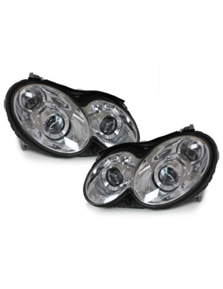 Fari per MERCEDES Benz CLK W9 (03-08) Cromo