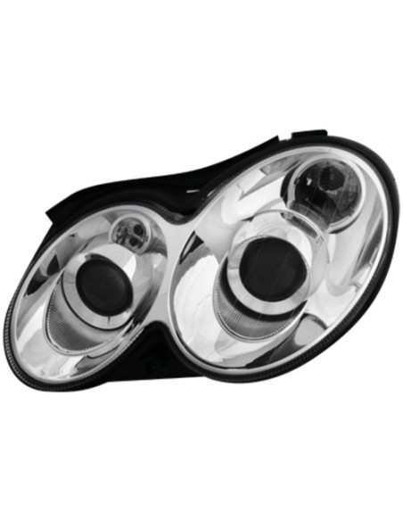 Fari per MERCEDES Benz CLK W9 (03-08) Cromo