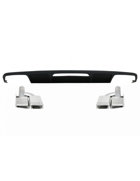 Paraurti posteriore Diffusore per Mercedes CLS Berlina W218 (11-17)