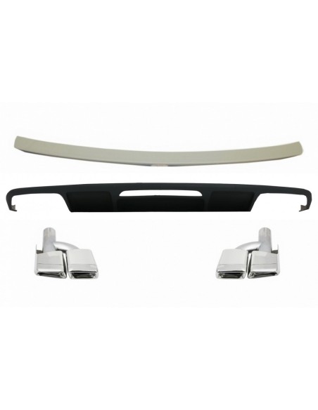Paraurti posteriore Diffusore per Mercedes CLS Berlina W218 (11-17)