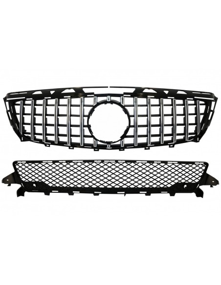 Griglia anteriore per Mercedes CLS W218 C118 (11-14) X218 Shooting Brake (12-14) GT-R Panamericana Design