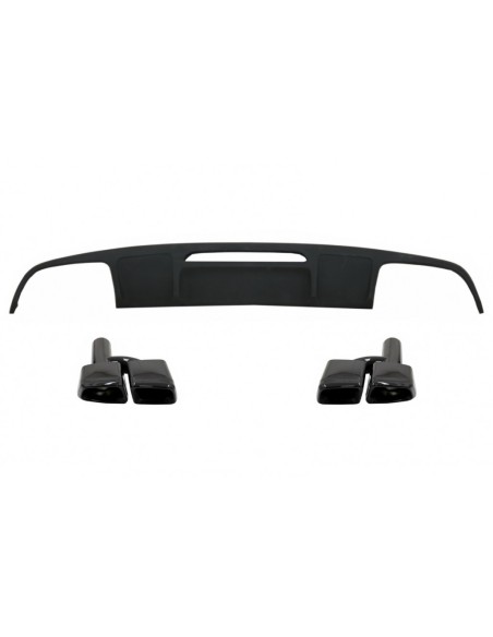 Il diffusore posteriore del paraurti per la berlina di Mercedes CLS W218 w/marmitta di scarico punta i tubi di coda soltanto per