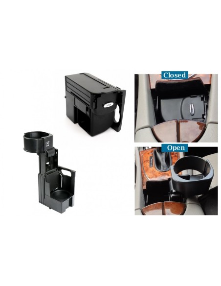 Supporto per console centrale per Mercedes Benz CLS W219 (03-10) E-Class W211 S211 (02-09) Nero