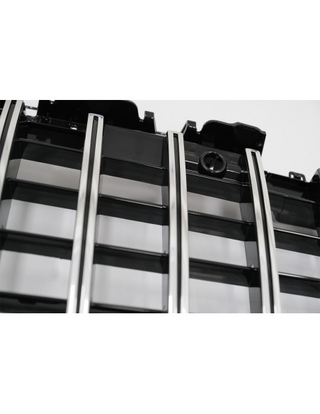 Griglia centrale per MERCEDES CLS-Class C257 (18-up) Panamericana GTR Design Nero - Chrome PDC - Fotocamera