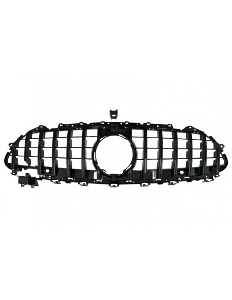 Griglia centrale per Mercedes CLS-Class C257 (18-up) Panamericana GTR Design All Black