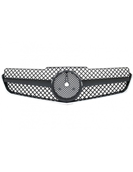 Griglia anteriore per Mercedes E-Class C7 W7 A7 (09-12) Coupé Cabrio SL-Look Nero