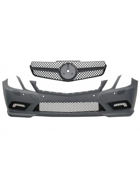 Paraurti anteriore w/ Griglia a telaio singolo per Mercedes E-Class C7 W7 A7 (09-12) Coupe Cabrio Sport Line Design