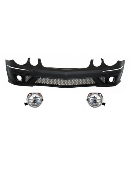 Paraurti anteriore per proiettori Mercedes W211 E-Class (06-09) Facelift w/ Fog Light