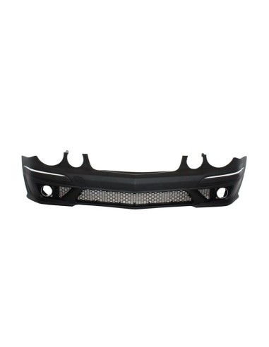 Paraurti anteriore per Mercedes W211 E-Class (06-09) Montaggio w/ Facelift griglia anteriore
