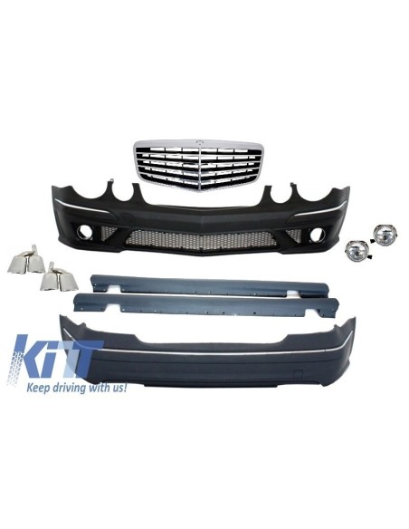Kit + griglia centrale per MERCEDES-Benz E-Class W211 02-09 E63 A-Design