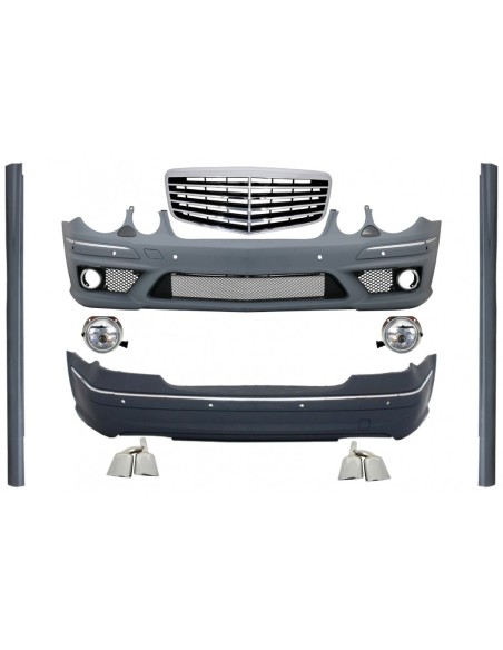 Kit + griglia centrale per MERCEDES-Benz E-Class W211 02-09 E63 A-Design