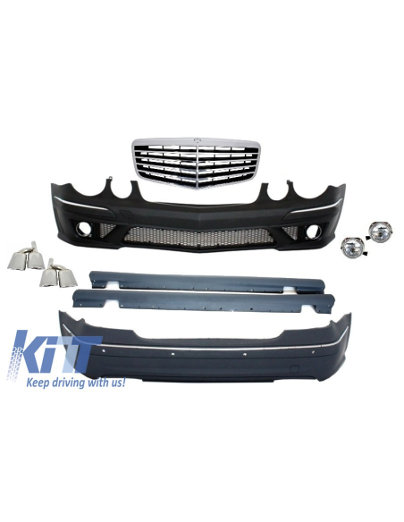 Kit + griglia centrale per MERCEDES-Benz E-Class W211 02-09 E63 A-Design