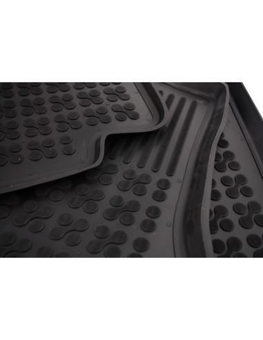 Tappetino in gomma per MERCEDES E-class W211 (02-09) Nero
