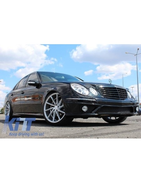 Paraurti anteriore per MERCEDES W211 E-Class Facelift (06-09) A-Design W-Out SRA