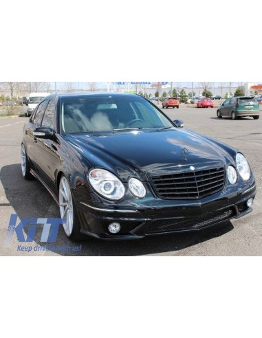 Paraurti anteriore per MERCEDES W211 E-Class Facelift (06-09) A-Design W-Out SRA