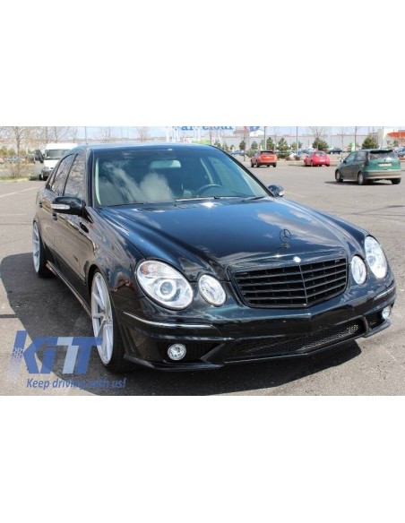 Paraurti anteriore per MERCEDES W211 E-Class Facelift (06-09) A-Design W-Out SRA