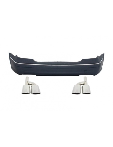 Paraurti posteriore w/ scarico per MERCEDES E Classe W211 03-09 A-Design