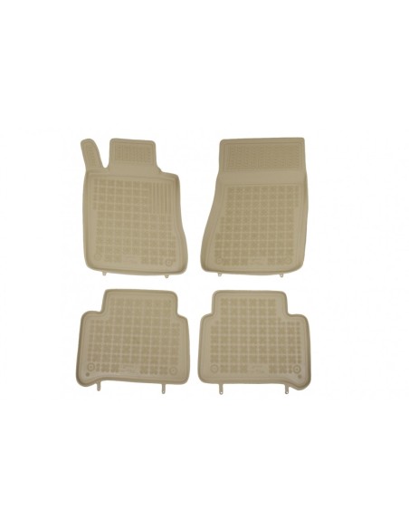 Tappetino in gomma beige per MERCEDES E-class W211 02-09
