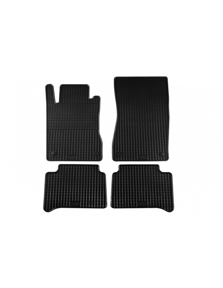 Tappetino in gomma per MERCEDES E-class W211 02-09 Nero
