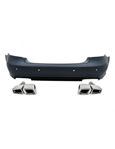 Paraurti posteriore per MERCEDES E-Class W212 (09-13) E63 Design e scarico Terminali di scarico Tubi Assemblaggio
