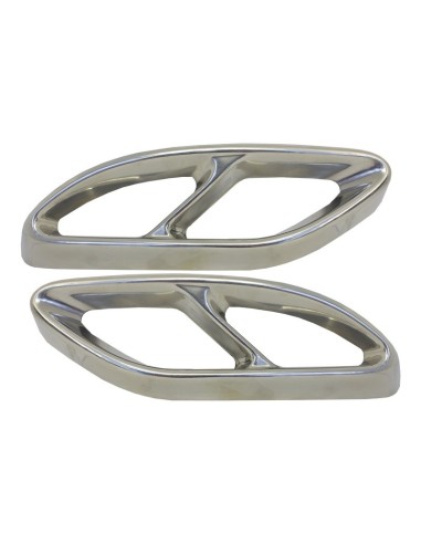 Suggerimenti per silenziatore per Mercedes C-Class W5 S65 E65 GLE W166 X166 GLC W253 Design sportivo