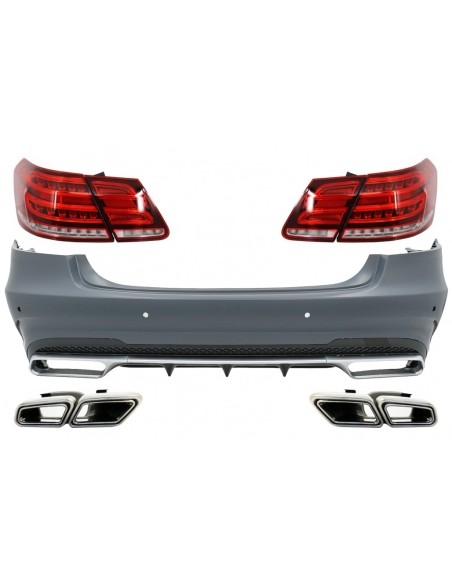 Pacchetto di conversione posteriore per Mercedes E-Class W212 (09-12) a Facelift E63 Design
