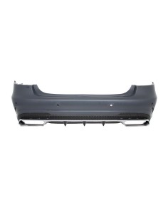 Paraurti posteriore w/ scarico per MERCEDES Benz W212 E-Class Facelift (13-up) 2