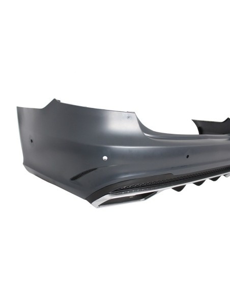 Paraurti posteriore w/ scarico per MERCEDES Benz W212 E-Class Facelift (13-up)