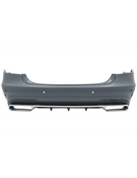 Paraurti posteriore w/ scarico per Mercedes E-Class W212 Facelift (13-16)