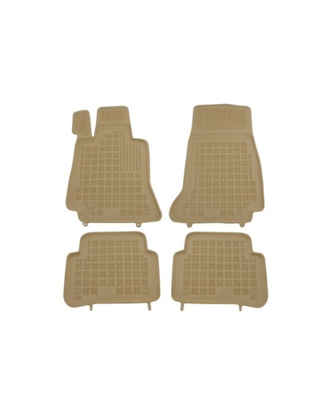 Tappetino in gomma beige per MERCEDES-Benz W213 E-Class 16-