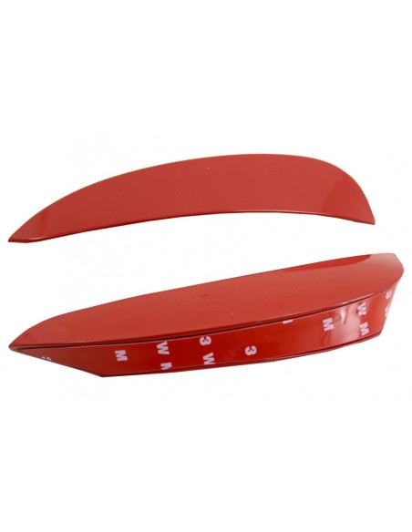 Il paraurti anteriore sbatte le alette laterali Flics per Mercedes E-Class W213 S213 C238 A238 E43 E53 progetta rosso